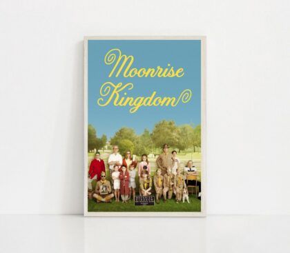 Moonrise Kingdom 2012 MOVIE Poster Canvas Wall Art Home Decor (No Frame)