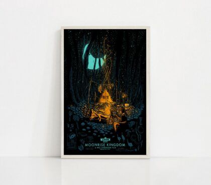 Moonrise Kingdom 2012 MOVIE Poster Canvas Wall Art Home Decor (No Frame)