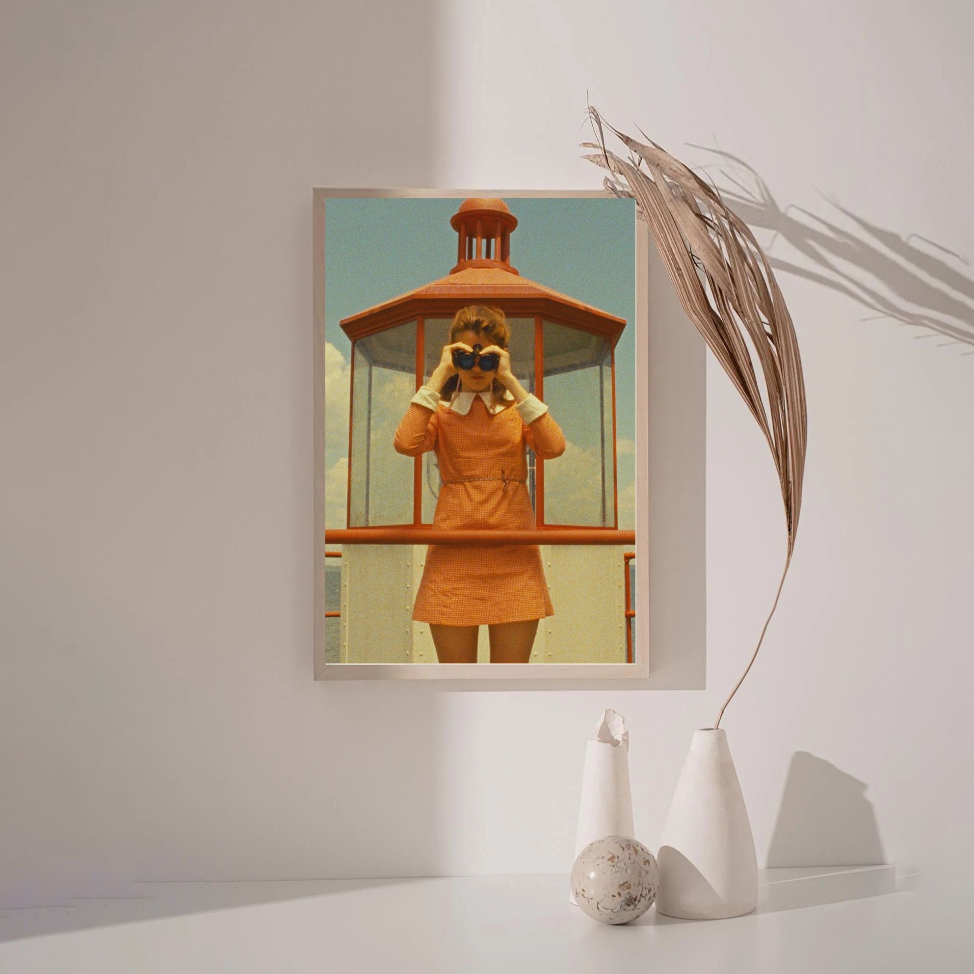 Moonrise Kingdom 2012 MOVIE Poster Canvas Wall Art Home Decor (No Frame)