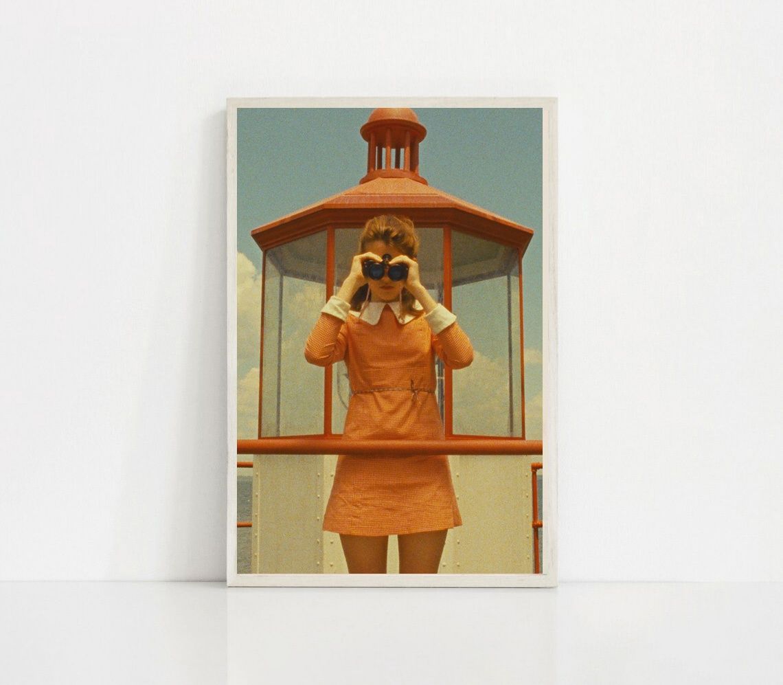 Moonrise Kingdom 2012 MOVIE Poster Canvas Wall Art Home Decor (No Frame) - Image 2