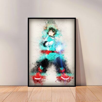 My Hero Academia Japan Anime Poster Canvas Wall Art Home Decor (No Frame)