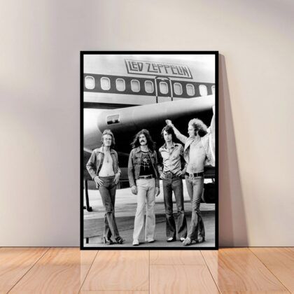 Led Zeppelin Music Poster Canvas Wall Art Home Decor (No Frame)