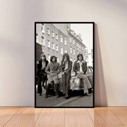 Led Zeppelin Music Poster Canvas Wall Art Home Decor (No Frame)