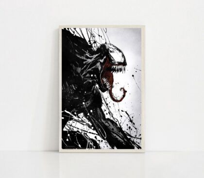 Venom 2018 MOVIE Poster Canvas Wall Art Home Decor (No Frame)