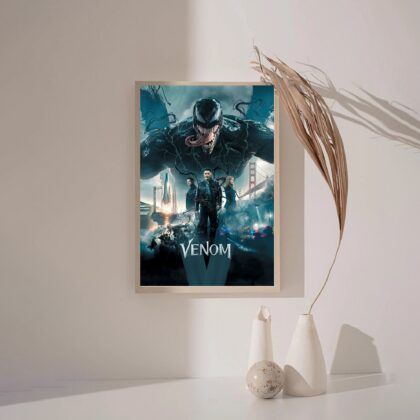 Venom 2018 MOVIE Poster Canvas Wall Art Home Decor (No Frame)