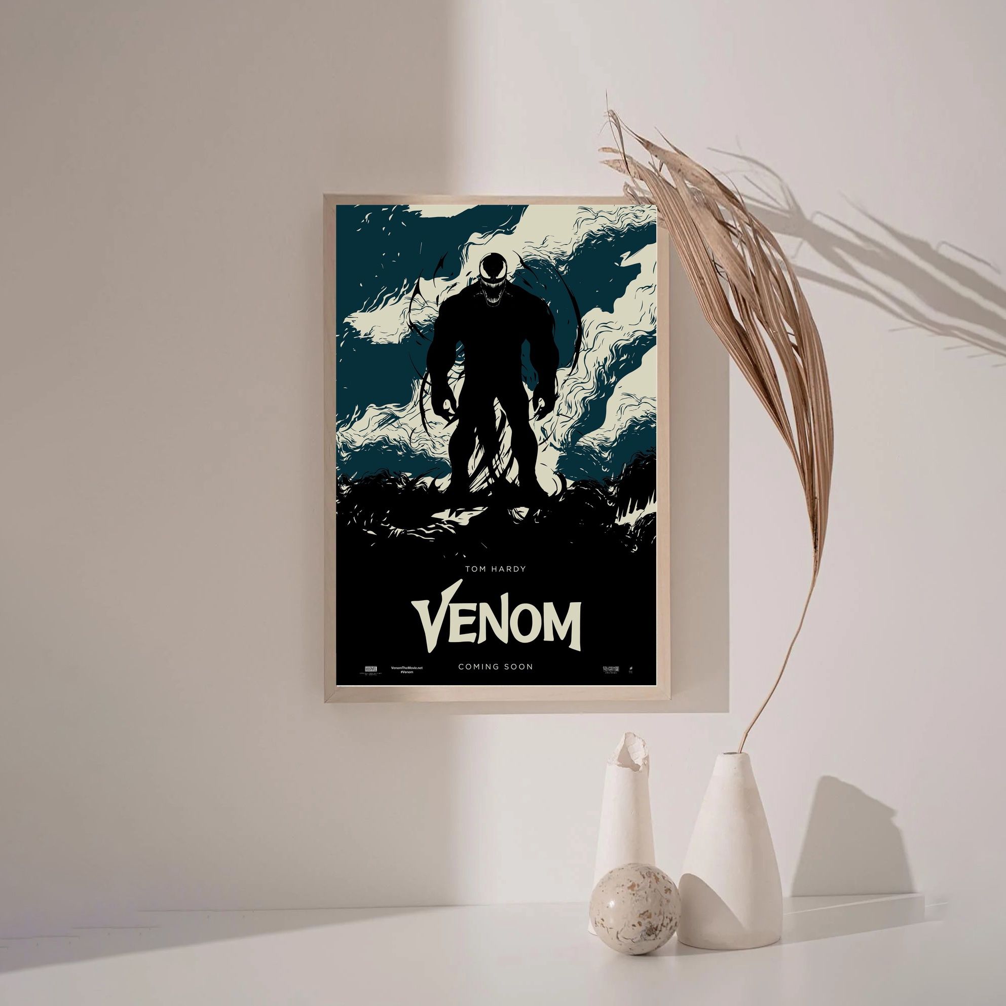 Venom 2018 MOVIE Poster Canvas Wall Art Home Decor (No Frame) - Image 3