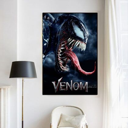 Venom 2018 MOVIE Poster Canvas Wall Art Home Decor (No Frame)