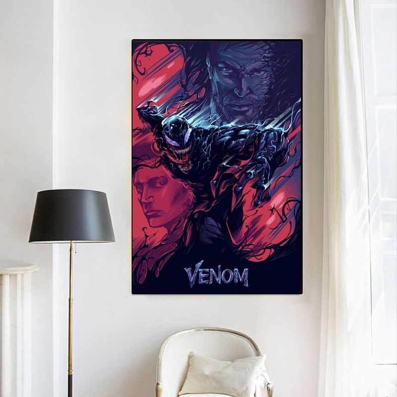 Venom 2018 MOVIE Poster Canvas Wall Art Home Decor (No Frame) - Image 4