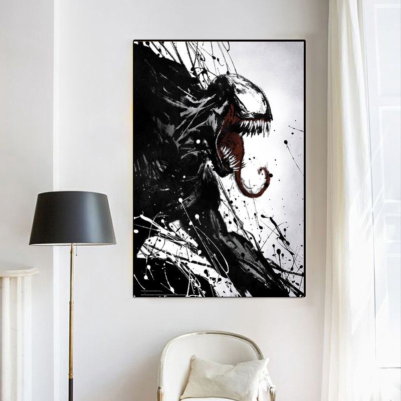 Venom 2018 MOVIE Poster Canvas Wall Art Home Decor (No Frame) - Image 3