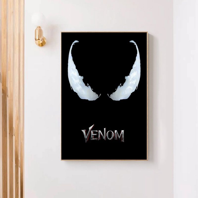 Venom 2018 MOVIE Poster Canvas Wall Art Home Decor (No Frame) - Image 4