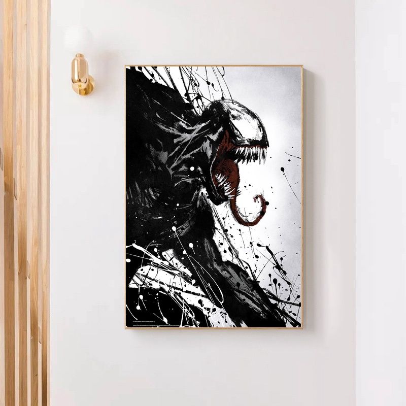 Venom 2018 MOVIE Poster Canvas Wall Art Home Decor (No Frame) - Image 4