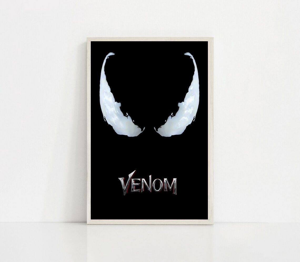 Venom 2018 MOVIE Poster Canvas Wall Art Home Decor (No Frame)