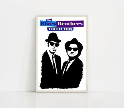 Blues brothers 1980 MOVIE Poster Canvas Wall Art Home Decor (No Frame)