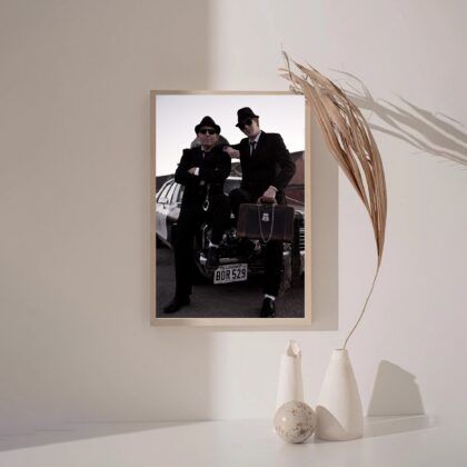 Blues brothers 1980 MOVIE Poster Canvas Wall Art Home Decor (No Frame)