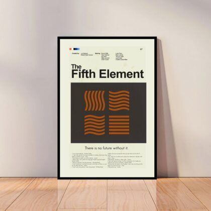 The Fifth Element Movie Poster Canvas Wall Art Home Decor (No Frame)