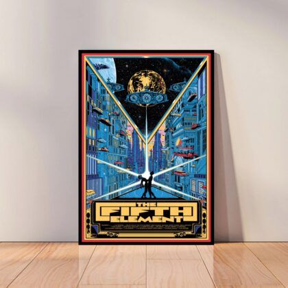 The Fifth Element Movie Poster Canvas Wall Art Home Decor (No Frame)
