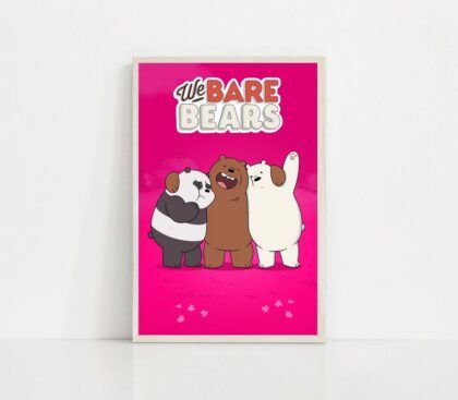 We Bare Bears MOVIE Poster Canvas Wall Art Home Decor (No Frame)