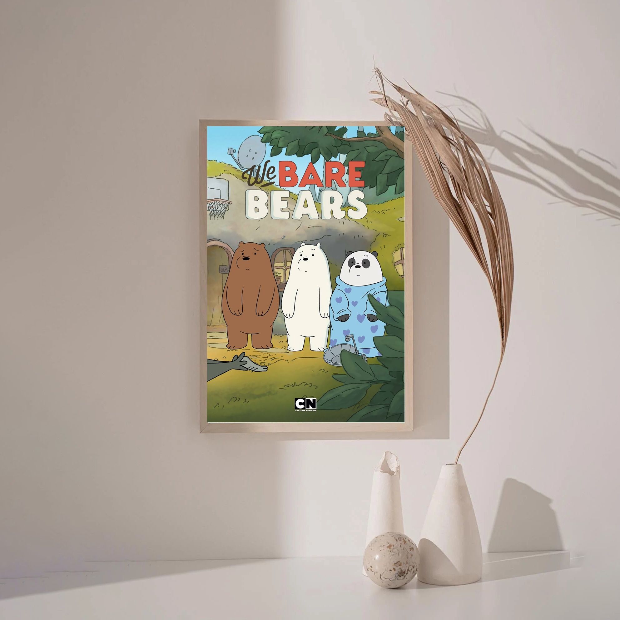 We Bare Bears MOVIE Poster Canvas Wall Art Home Decor (No Frame) - Image 3