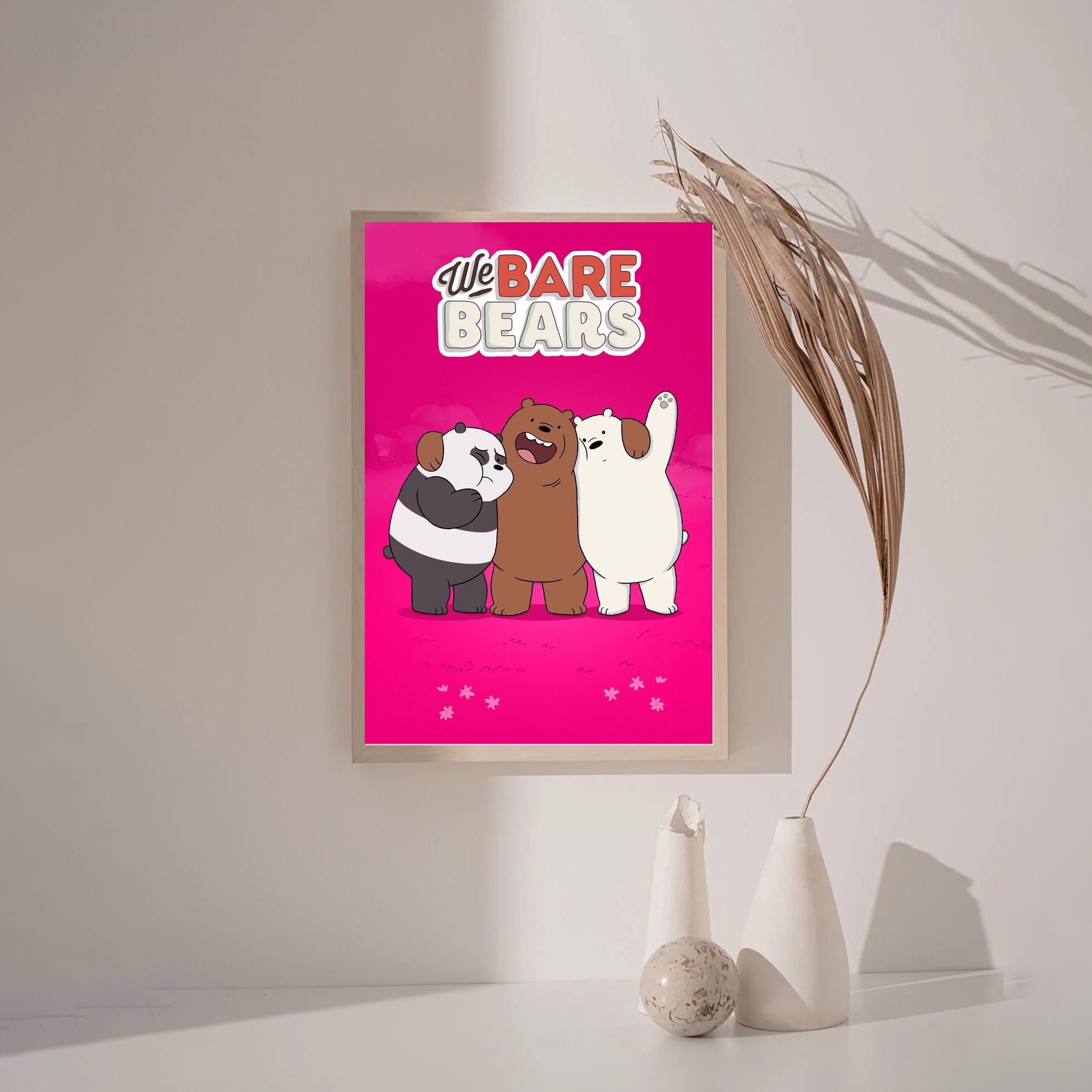 We Bare Bears MOVIE Poster Canvas Wall Art Home Decor (No Frame) - Image 3