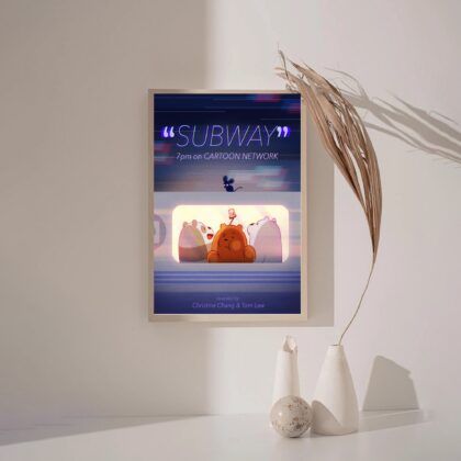 We Bare Bears MOVIE Poster Canvas Wall Art Home Decor (No Frame)