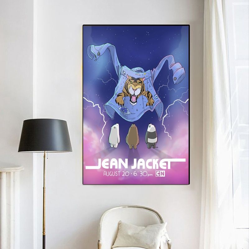 We Bare Bears MOVIE Poster Canvas Wall Art Home Decor (No Frame) - Image 4