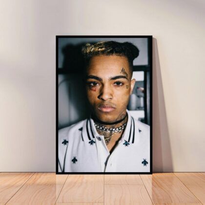 XXXTentacion Rap Hip Hop Music Poster Canvas Wall Art Home Decor (No Frame)