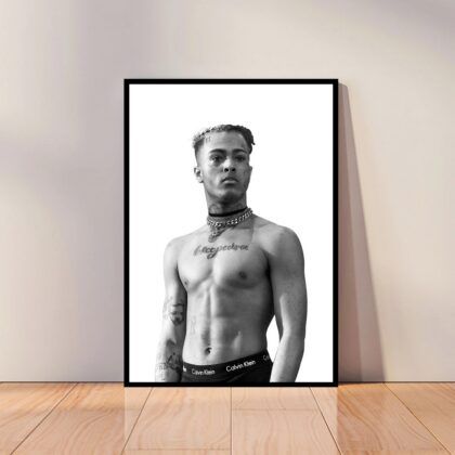XXXTentacion Rap Hip Hop Music Poster Canvas Wall Art Home Decor (No Frame)