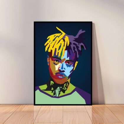 XXXTentacion Rap Hip Hop Music Poster Canvas Wall Art Home Decor (No Frame)