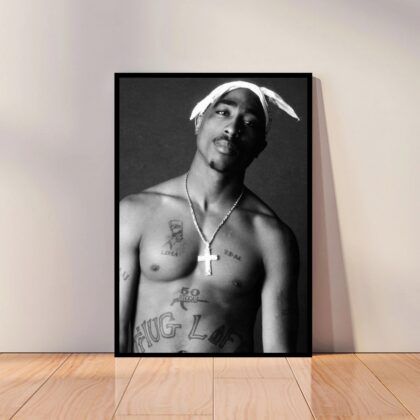 Tupac Shakur 2pac Music Poster Canvas Wall Art Home Decor (No Frame)