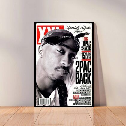 Tupac Shakur 2pac Music Poster Canvas Wall Art Home Decor (No Frame)