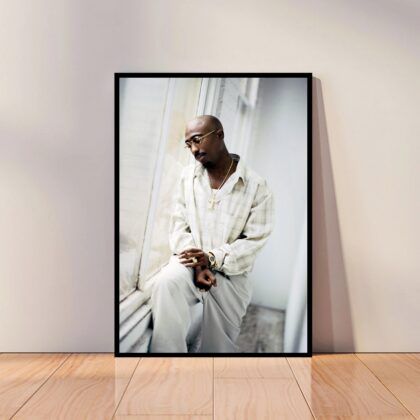 Tupac Shakur 2pac Music Poster Canvas Wall Art Home Decor (No Frame)