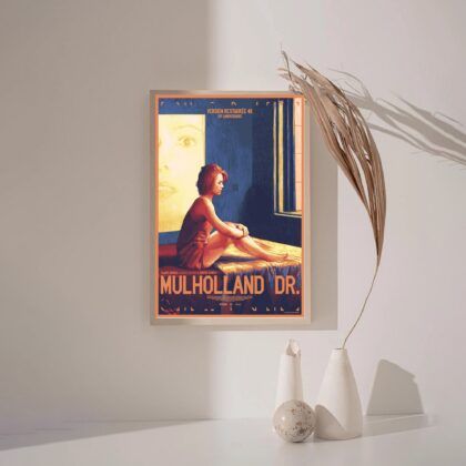 Mulholland Drive MOVIE Poster Canvas Wall Art Home Decor (No Frame)
