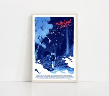 Mulholland Drive MOVIE Poster Canvas Wall Art Home Decor (No Frame)