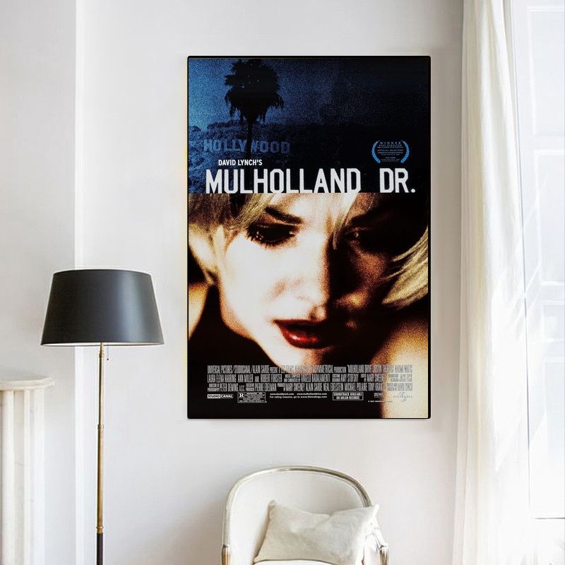 Mulholland Drive MOVIE Poster Canvas Wall Art Home Decor (No Frame) - Image 3