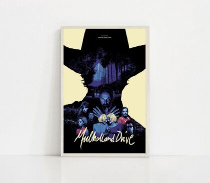 Mulholland Drive MOVIE Poster Canvas Wall Art Home Decor (No Frame)