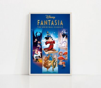 Fantasia 1940 MOVIE Poster Canvas Wall Art Home Decor (No Frame)