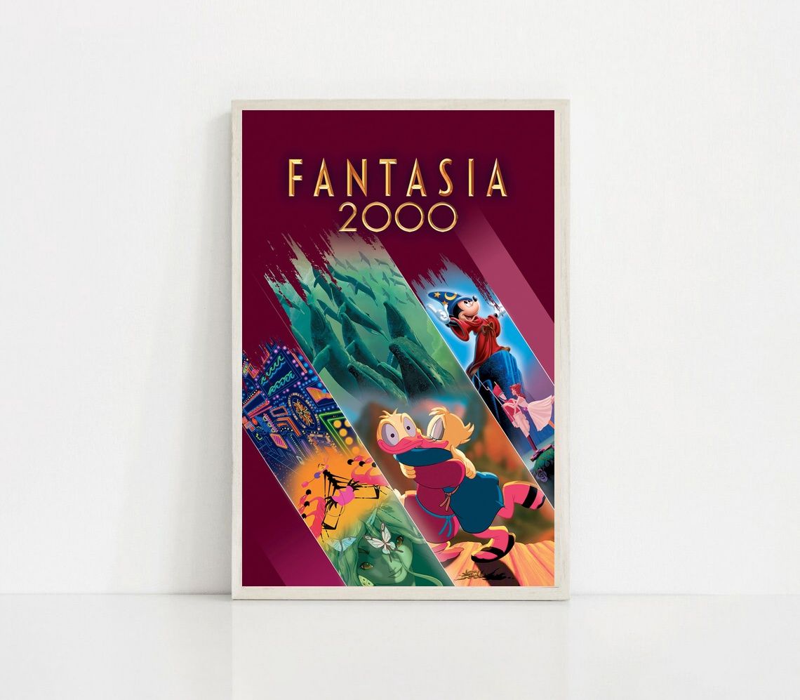 Fantasia 1940 MOVIE Poster Canvas Wall Art Home Decor (No Frame) - Image 2