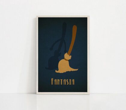 Fantasia 1940 MOVIE Poster Canvas Wall Art Home Decor (No Frame)
