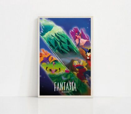 Fantasia 1940 MOVIE Poster Canvas Wall Art Home Decor (No Frame)