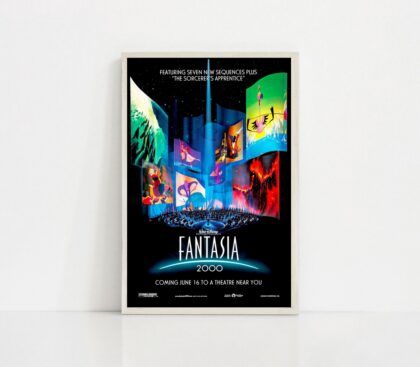 Fantasia 1940 MOVIE Poster Canvas Wall Art Home Decor (No Frame)