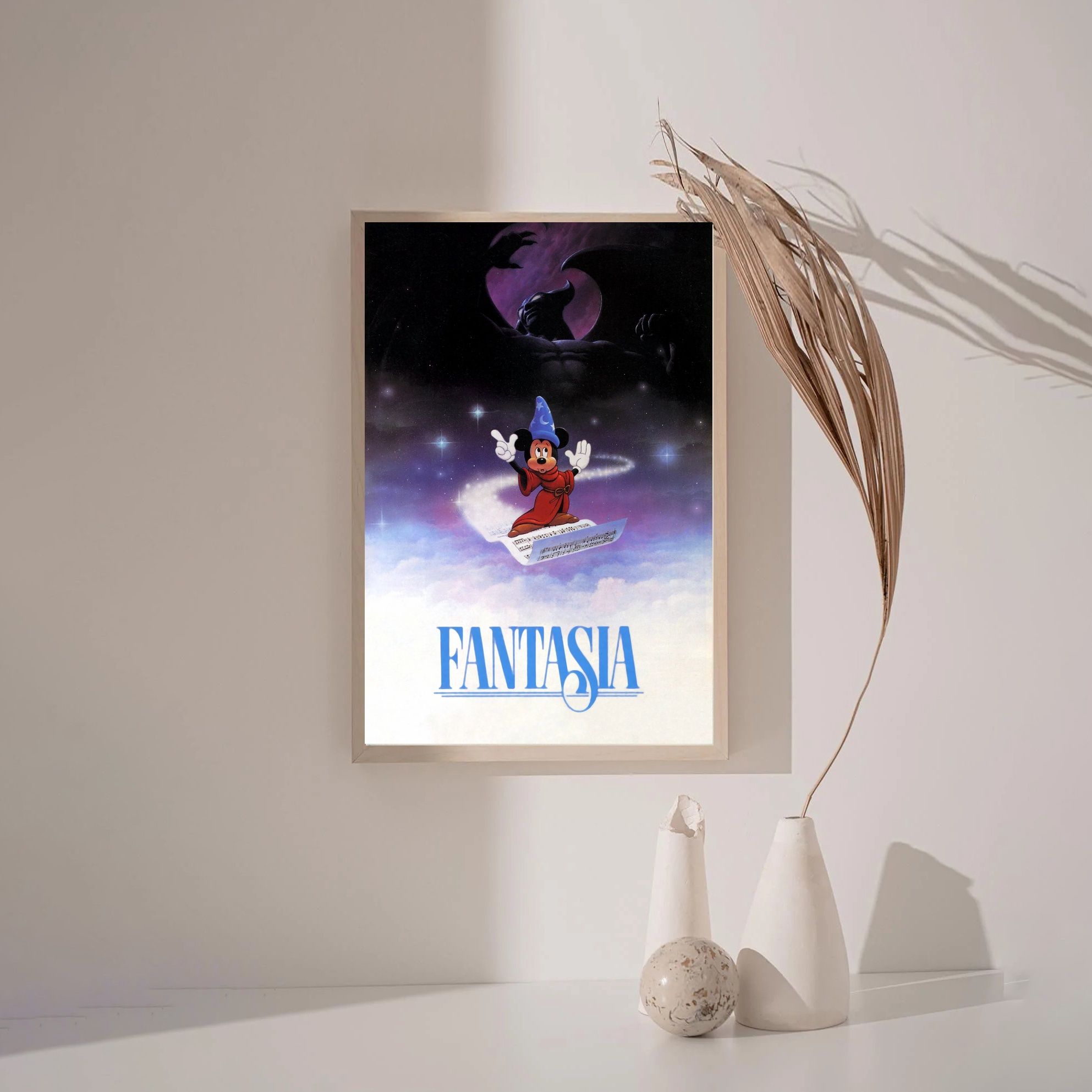 Fantasia 1940 MOVIE Poster Canvas Wall Art Home Decor (No Frame)