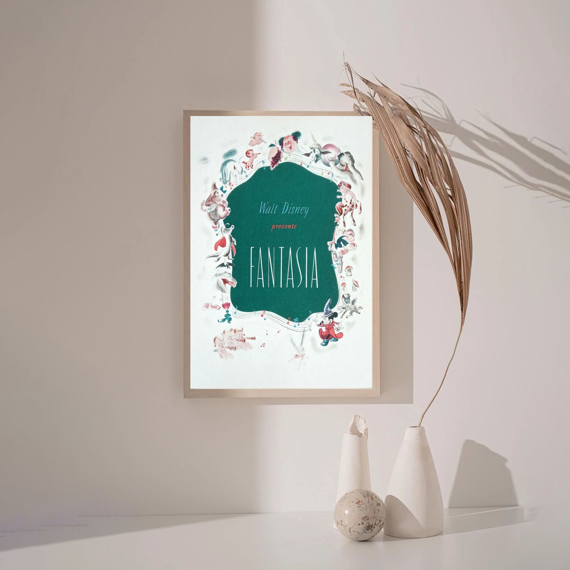 Fantasia 1940 MOVIE Poster Canvas Wall Art Home Decor (No Frame) - Image 3