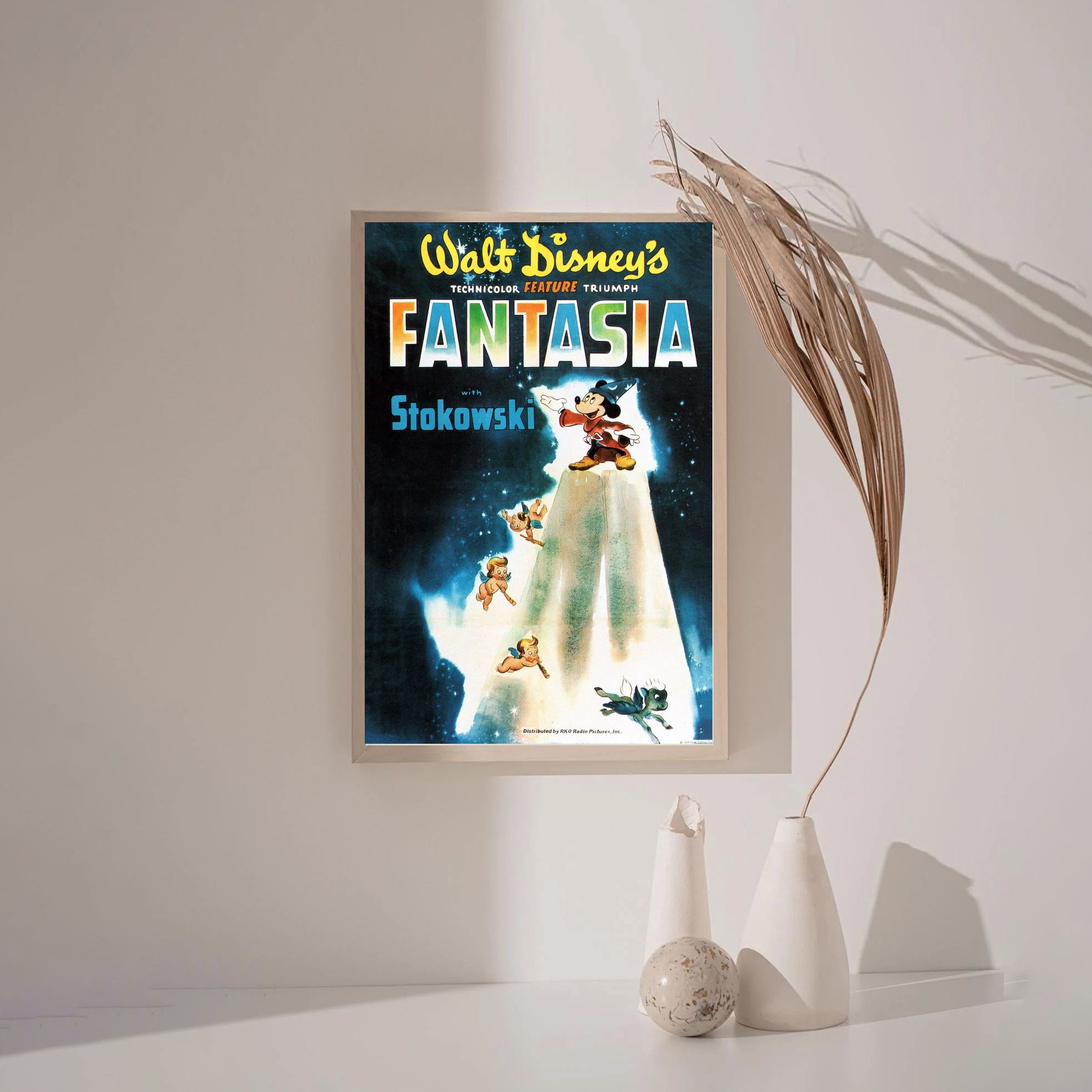 Fantasia 1940 MOVIE Poster Canvas Wall Art Home Decor (No Frame) - Image 3