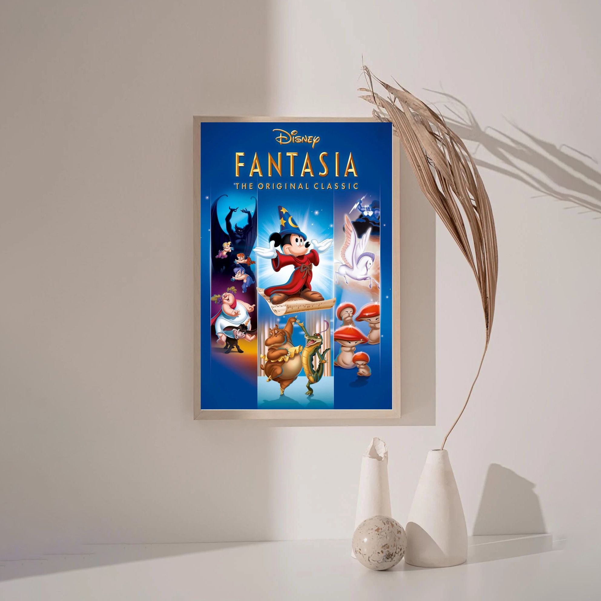 Fantasia 1940 MOVIE Poster Canvas Wall Art Home Decor (No Frame) - Image 3