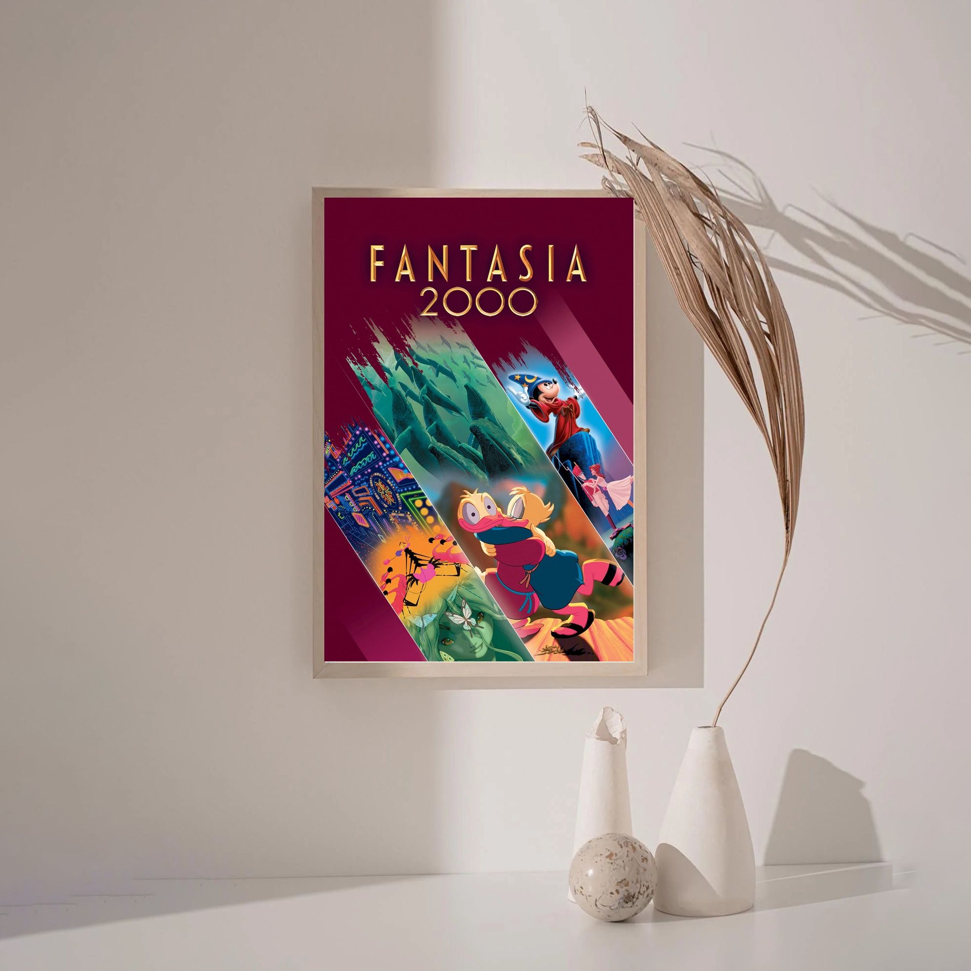 Fantasia 1940 MOVIE Poster Canvas Wall Art Home Decor (No Frame) - Image 3