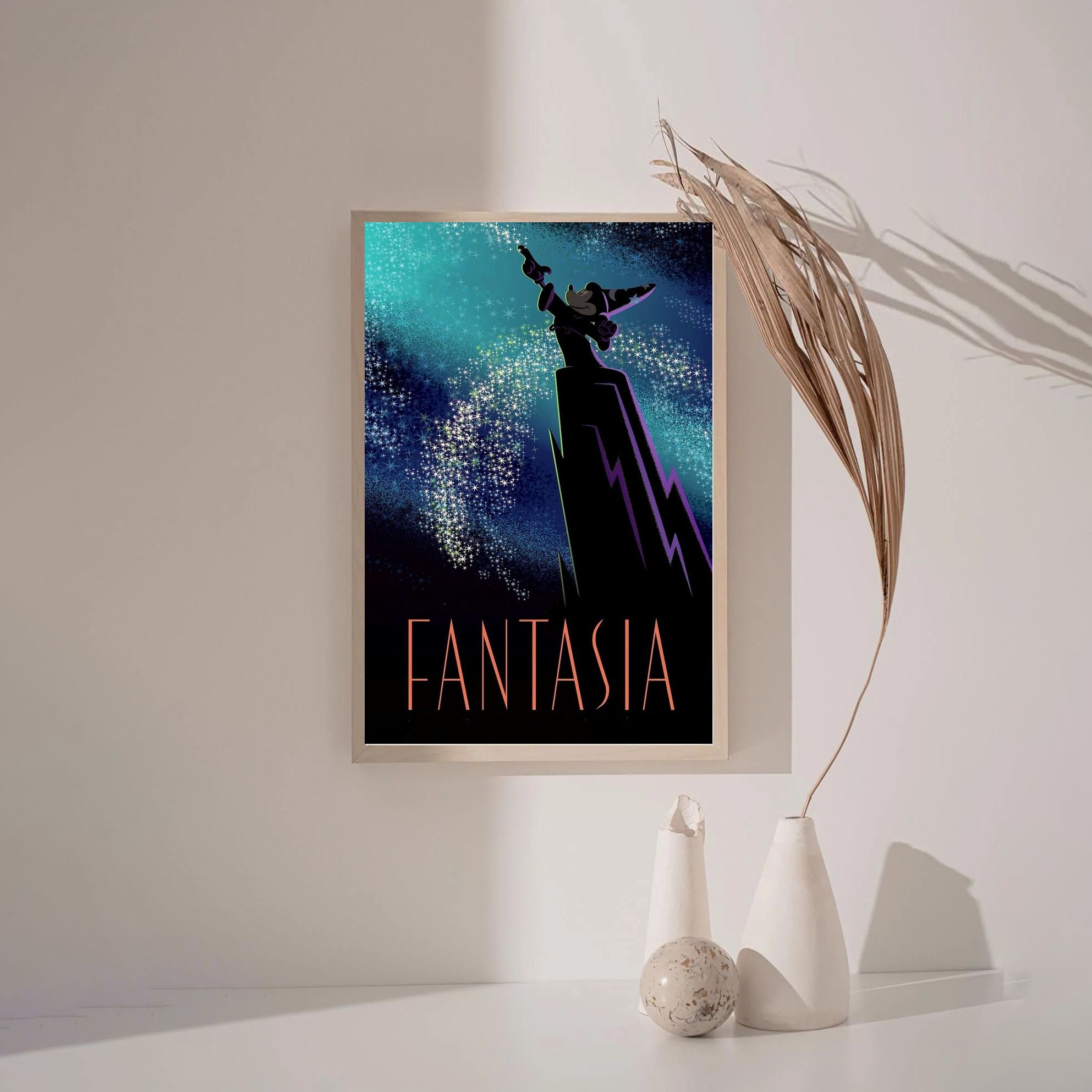 Fantasia 1940 MOVIE Poster Canvas Wall Art Home Decor (No Frame) - Image 3
