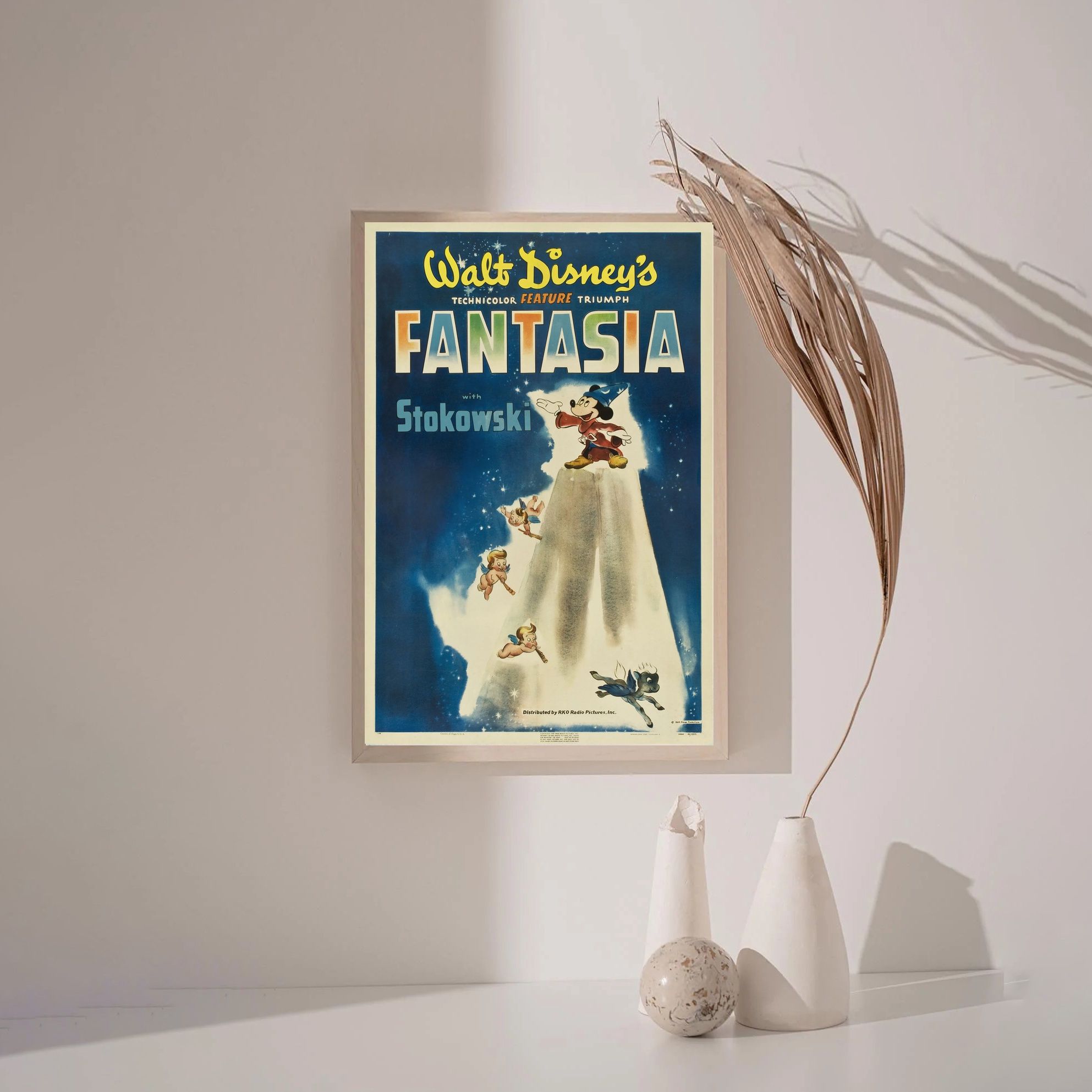 Fantasia 1940 MOVIE Poster Canvas Wall Art Home Decor (No Frame) - Image 3