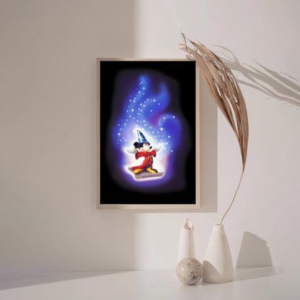 Fantasia 1940 MOVIE Poster Canvas Wall Art Home Decor (No Frame)