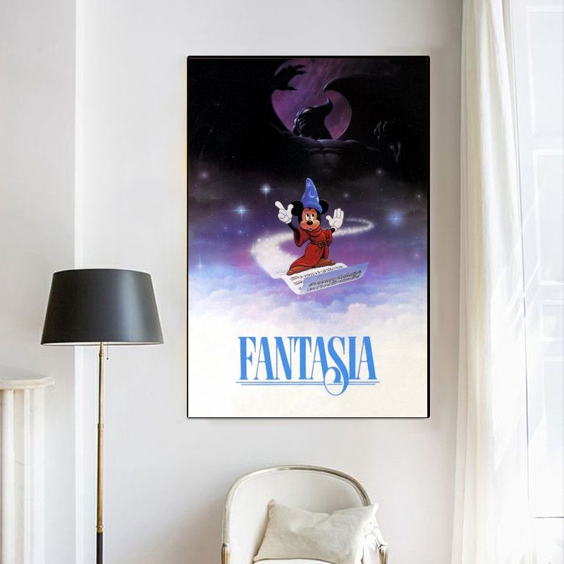 Fantasia 1940 MOVIE Poster Canvas Wall Art Home Decor (No Frame) - Image 4