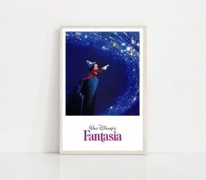 Fantasia 1940 MOVIE Poster Canvas Wall Art Home Decor (No Frame)